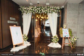 White Flowers Outdoor Wedding Decoration Package - Garden Celebration Specialist
